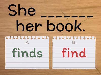 Action Verbs (Present Simple)