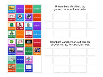 A1 L10 Trennbare Verben