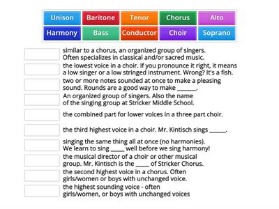 Chorus 101