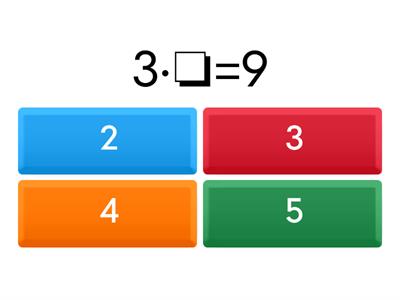 Таблица умножения и деления 