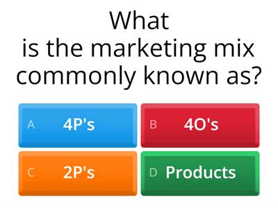 Marketing Quiz