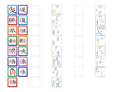 南一4下L10部件國字