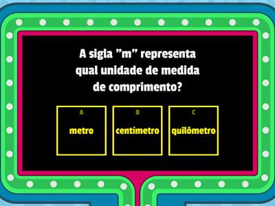 MEDIDAS DE COMPRIMENTO 