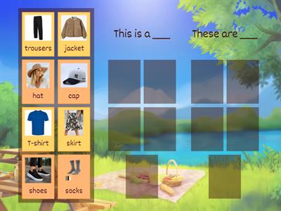 Clothes this is/these are