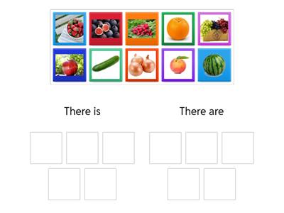 There is and there are