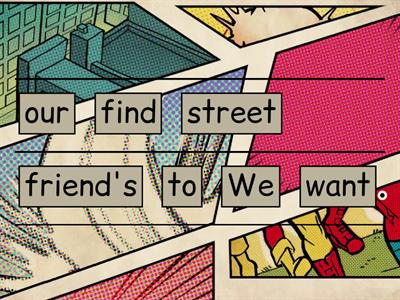 Make sentences KB3 want need