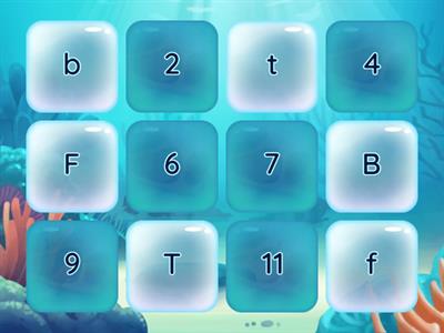 Matching Upper to Lower Case Letters