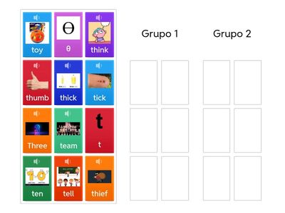 pronunciation sorting