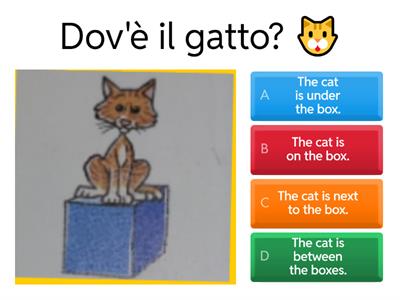 Preposizioni di luogo in inglese