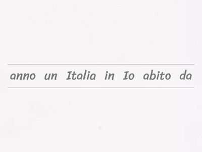 Frasi interazione A1-A2