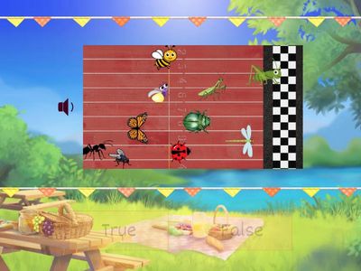 True or false. Ordinal numbers and insects