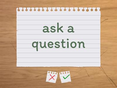 Сочетания с глаголами. Ask