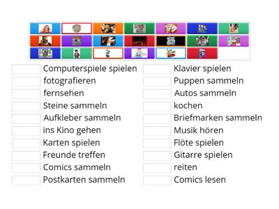 HOBBYS UND FREIZEITAKTIVITÄTEN