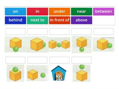 Prepositions of place