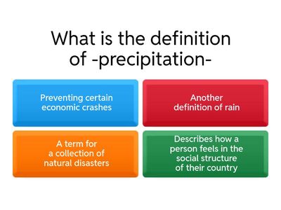 English- Geography vocabulary