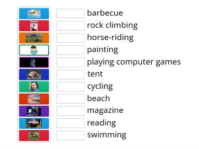 Optimise A2 UNIT 1 Vocabulary