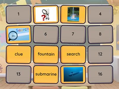 New vocabulary: Module 6