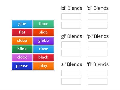 L-Blends Category Game