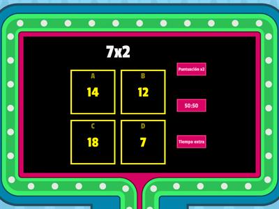 tablas de multiplicar