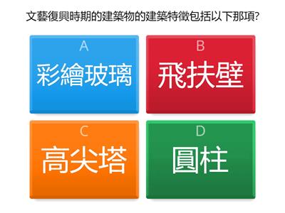 文藝復興前後的建築特色、醫學及科學成就