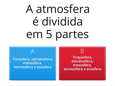 Atmosfera - 5º ano