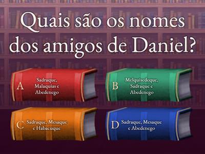 Quiz sobre livro de Daniel