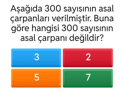 MATEMATİK OYUNU 6.SINIF