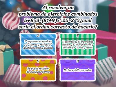 Operaciones Combinadas Básicas