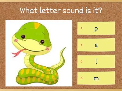 Phonics quiz