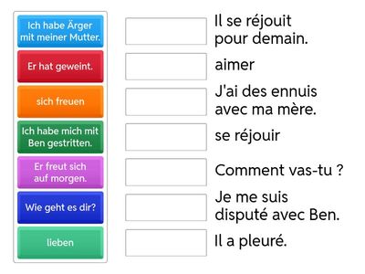 Wortschatz Gefühle 2