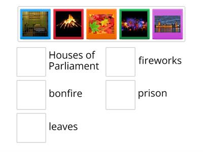 Bonfire night Vocab