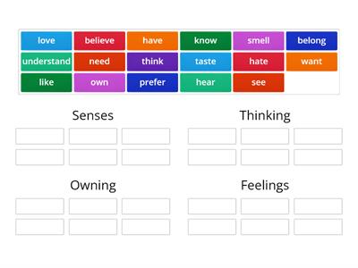 Stative Verbs