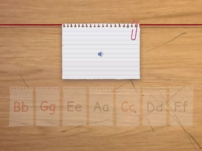 G2 Letter Sounds Aa-Gg