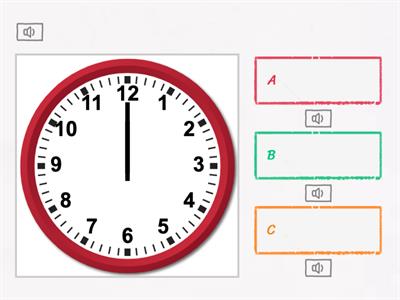 SP11: Unit 5 - Telling time in Thai