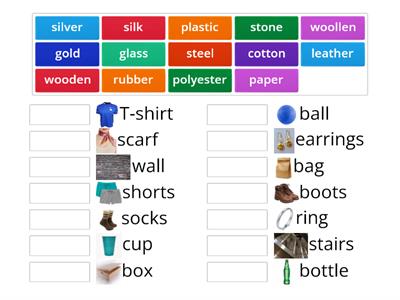 Project4 Unit1: Materials (compounds)