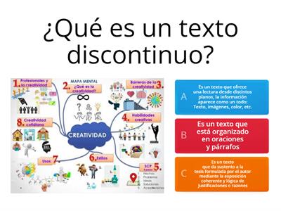 Textos discontinuos