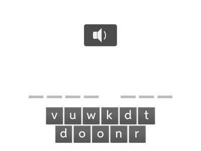 Spelling Practice Unit 4 Week 1 (compound words)