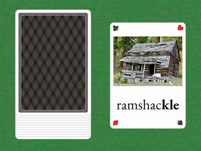 Words ending in -kle