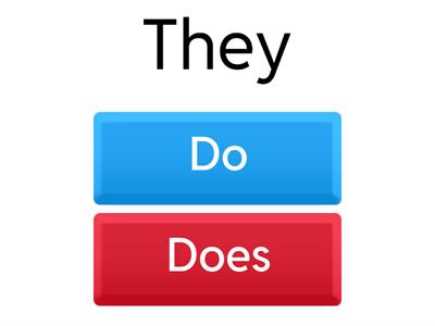 Do or Does Yes or Not