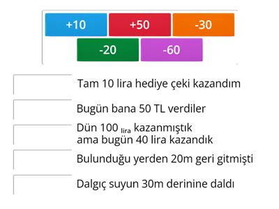 Matematik tam sayılar eşleştirme