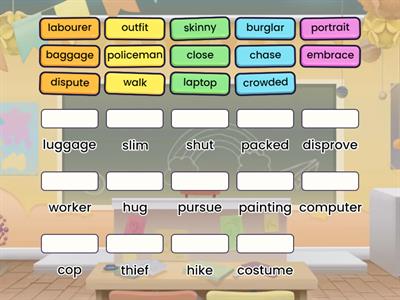 Aptis Vocabulary Part 1 - Match