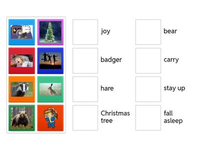 Bear stays up for Christmas (words)