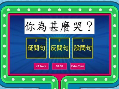 疑問,反問和設問 聖公會四年級二語