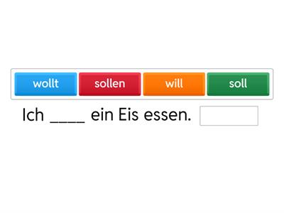 Modalverben Sollen/Wollen