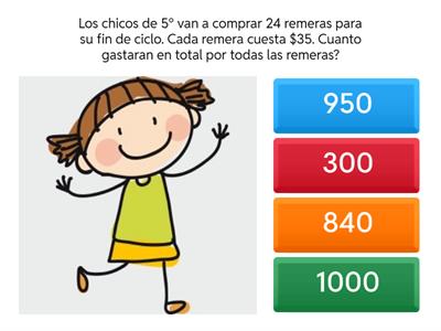 Problemas matematicos para 5to grado