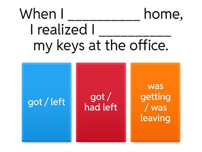 Grammar: Narrative tenses 2 (Intermediate plus 3.1)