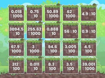  Multiply and Divide by 10, 100 & 1000 PDM
