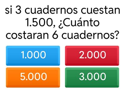 proporcionalidad directa e inversa