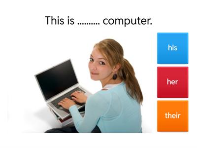 A1. Possessive adjectives. 14/14