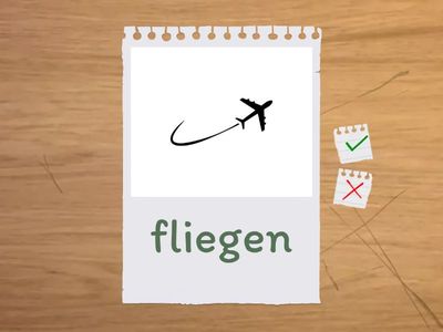 häufige unregelmäßige Verben im Perfekt